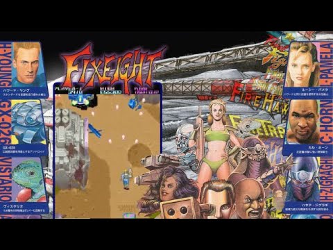 Fixeight (Arcade/Toaplan) Original pcb & gameplay.