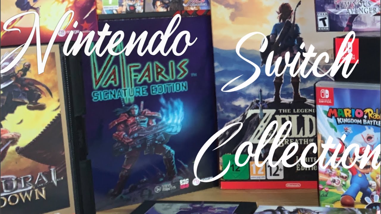 My Nintendo Switch collection 2020