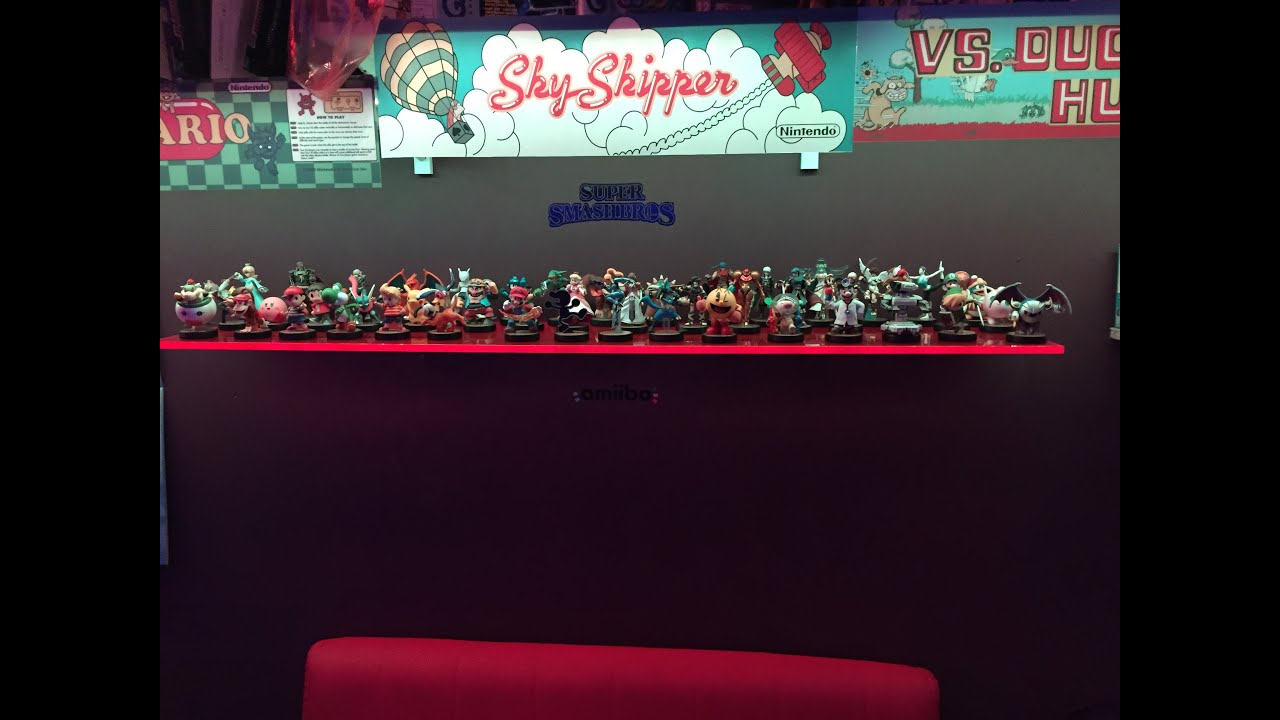 My Super Smash Bros. Amiibo collection