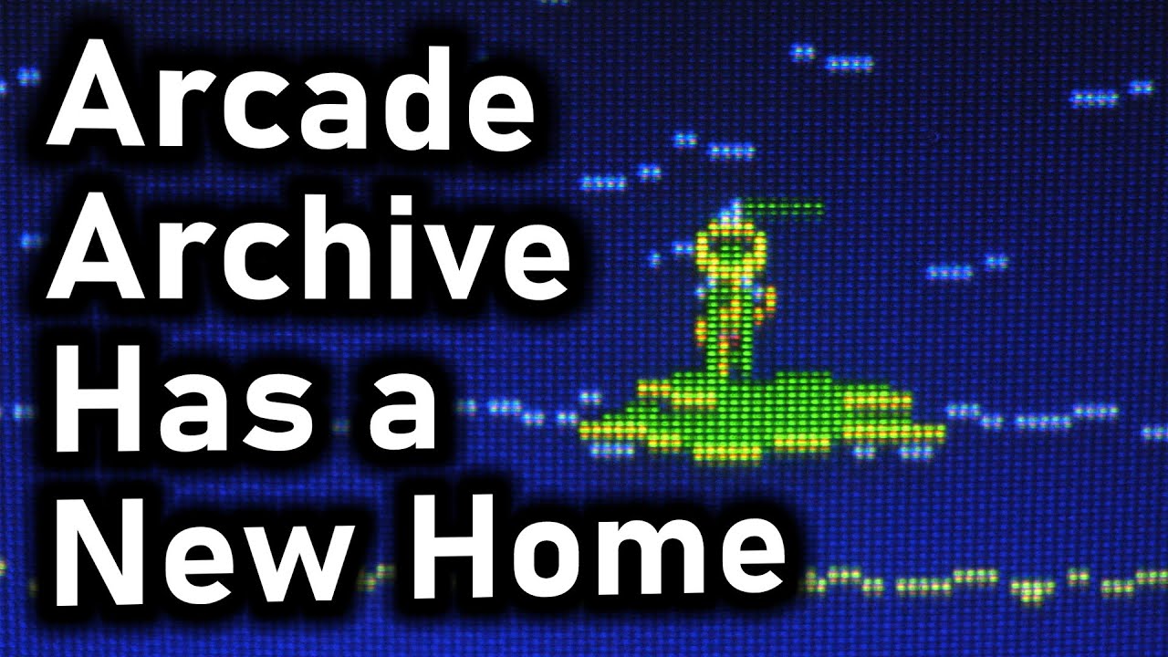 The Arcade Archive has Changed - Our New Home