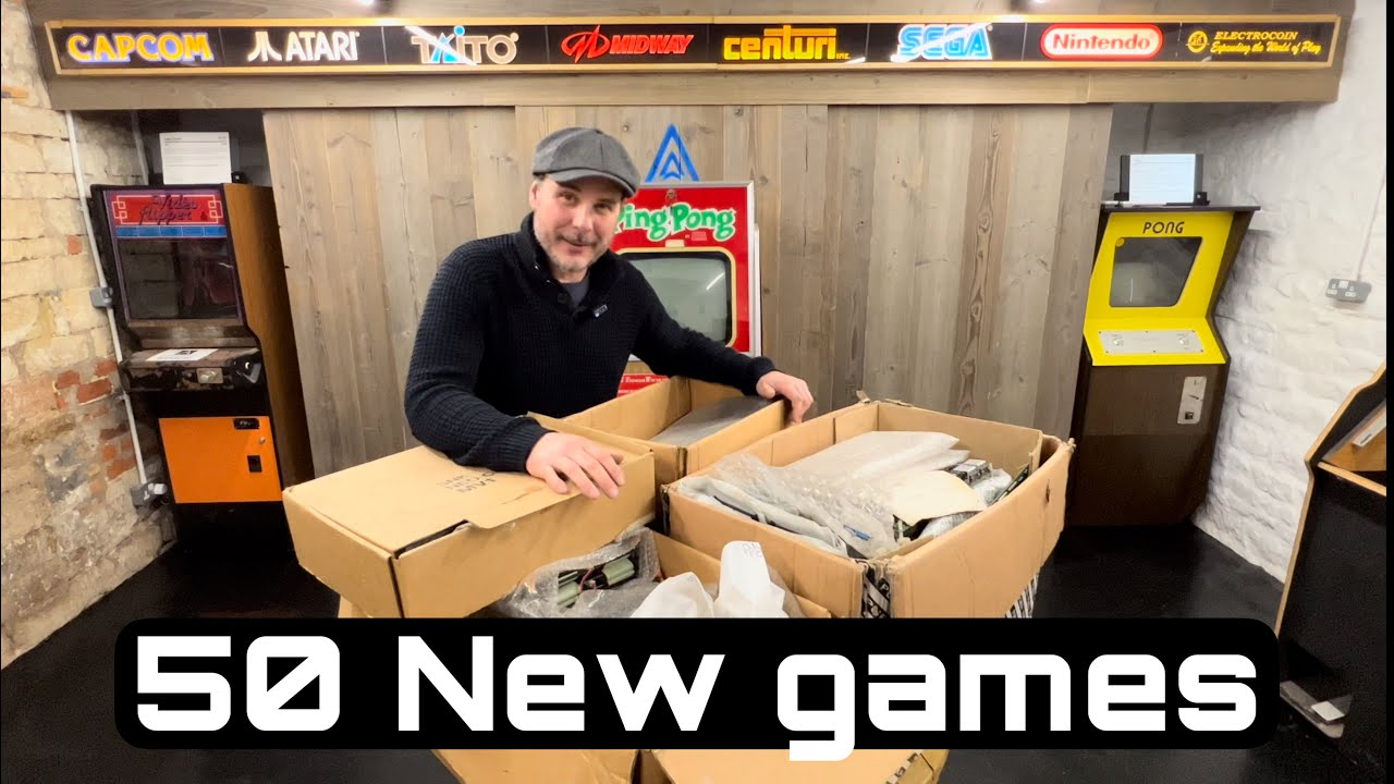 The biggest arcade haul i've ever purchased | Whats in the box?