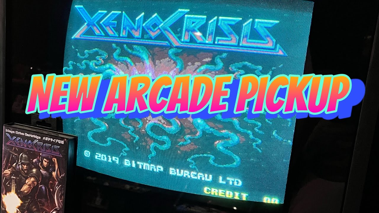 Xeno Crisis Neo Geo MVS - New Arcade Pickup