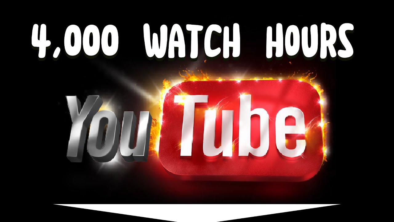 youtube watch hours 4000 Hack for FREE